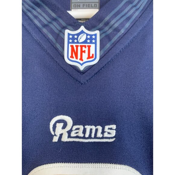 Nike NFL LA Rams #8 Bradford On Field Womens Jersey Navy Size M EUC - Picture 5 of 8